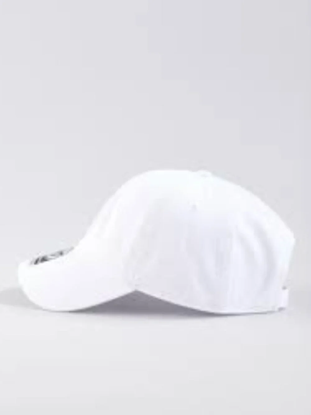 '47 Los Angeles Dodgers Clean Up Dad Hat Baseball Cap - White on White